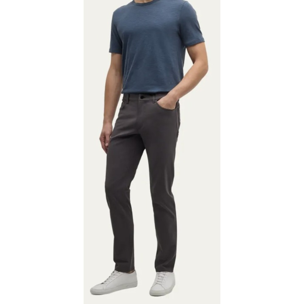 Theory Men's Raffi Slim Fit Pant in‎ Neoteric Twill, Black, Size 36 US